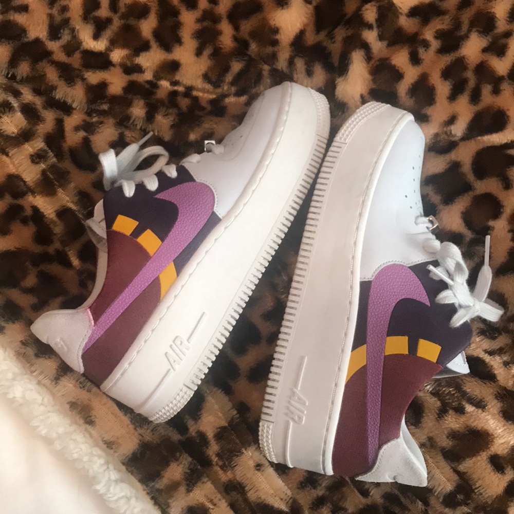 nike sage low air force one af1 platform
